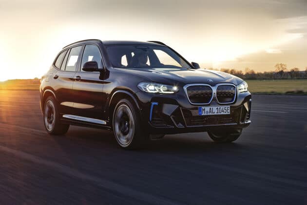 BMW IX3 Sunset