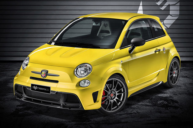 Dit is `m dan, de Abarth 695 Biposto Record!