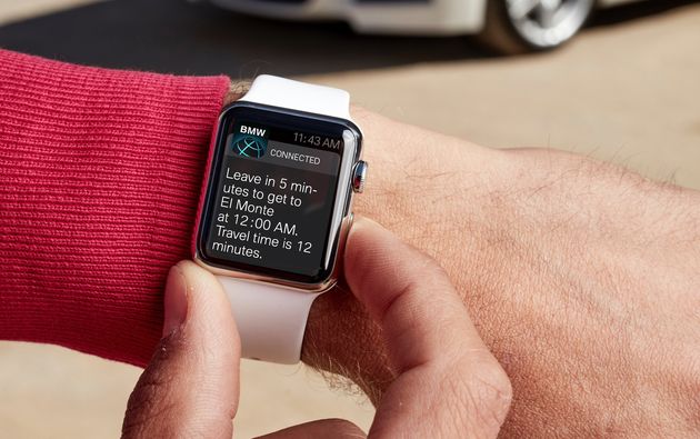 BMW Connected via een Apple Watch