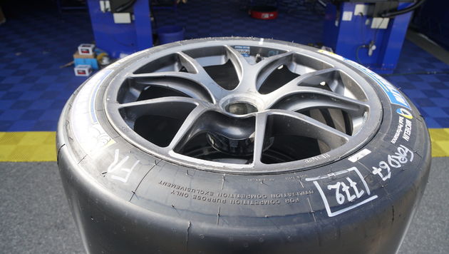 De belangrijkste bandenleverancier in de Autosport, Michelin