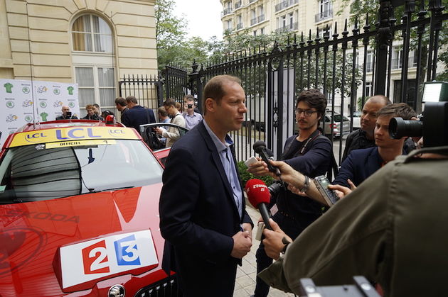 Christian Preudhomme, directeur van `Soci du Tour de France