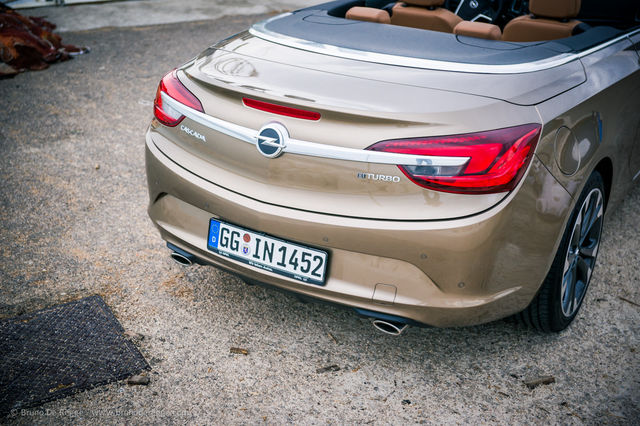 Opel Cascada kofferdeksel