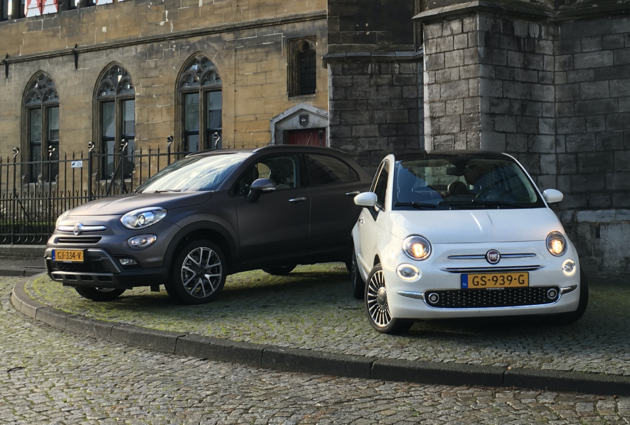 Fiat 500X en Fiat 500