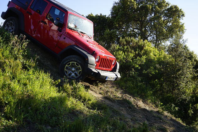 Terrein waarvoor een Jeep is ontworpen