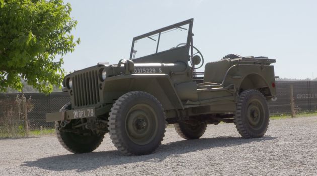 Jeep Willys Overland uit 1941, ook bekend als de Willys MB,