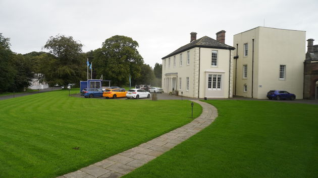 Dovenby Hall, Lake District in Engeland, het hoofdkantoor van Ford M Sport