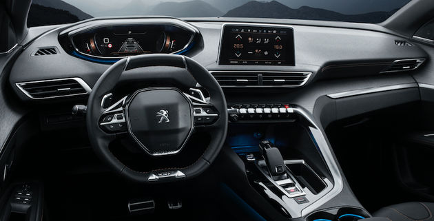 Premium looks in de I-Cockpit van de Peugeot 3008