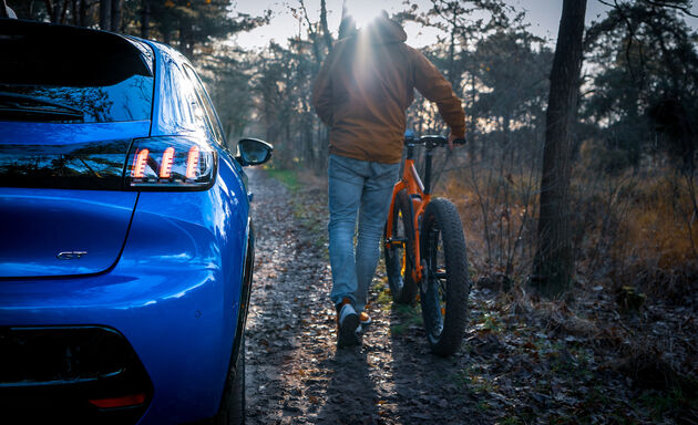 peugeot-e208-Fatbike side