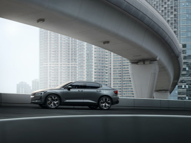 Het nieuwe design van de Polestar 2 is een lust voor het oog.