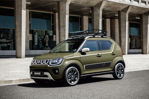 Robuust oogt deze SUV Suzuki Ignis.